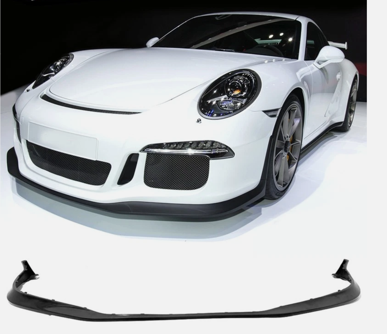 2014-2016 Porsche 911 991.1 GT3 Style Front Lip Spoiler PU