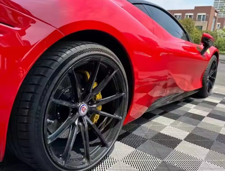 Ferrari SF90 Carbon Fiber Side Skirts