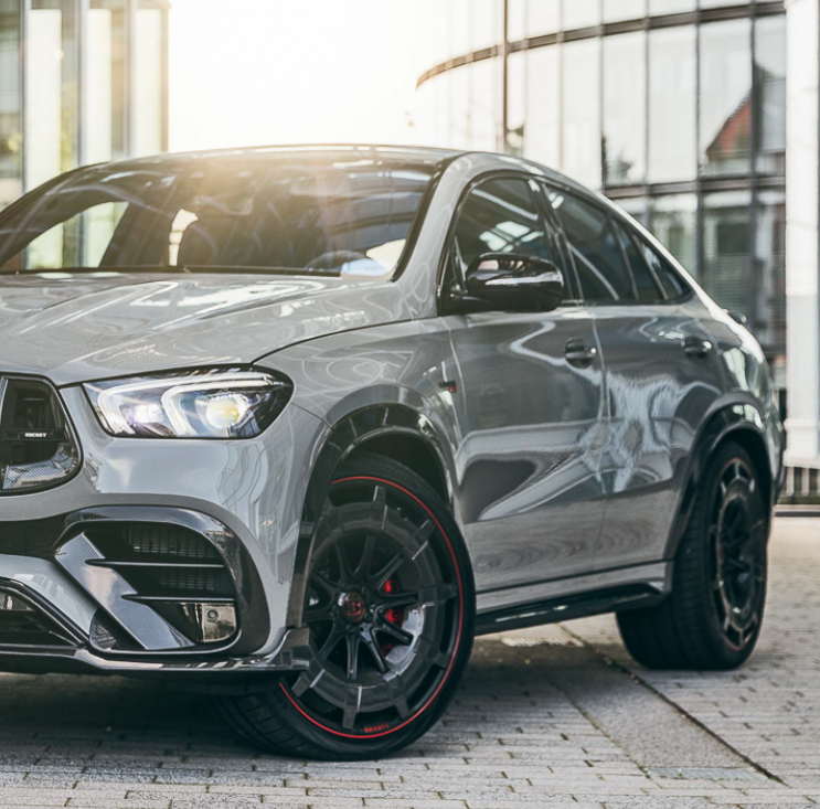 Mercedes GLE W167/C167 Carbon Fiber Fender Flare Kit