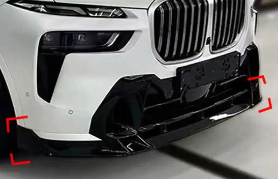 BMW G07 X7 ABS Gloss Black 3Pc Front Lip