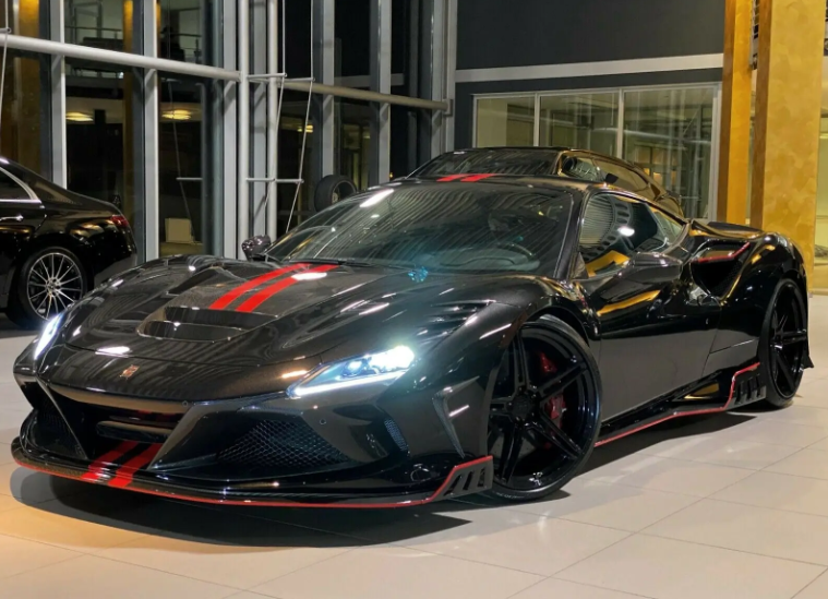 Ferrari F8 Full Carbon Fiber Artisan Aero Kit