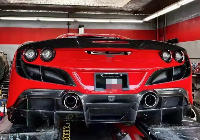 Ferrari F8 Full Carbon Fiber Artisan Aero Kit