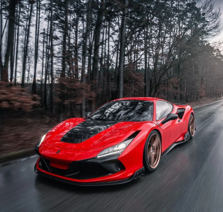 Ferrari F8 Full Carbon Fiber Artisan Aero Kit