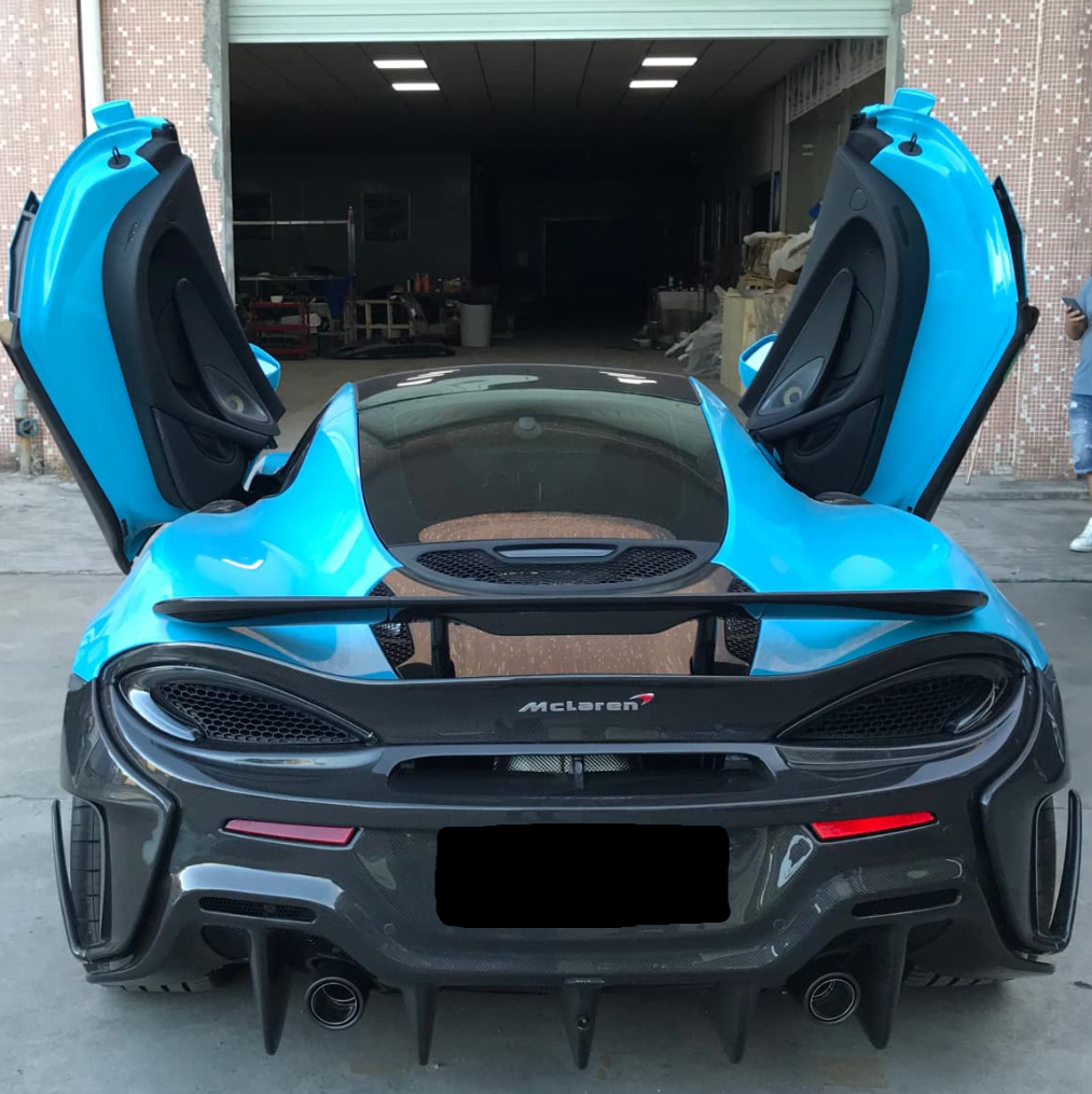 McLaren 540C/570S/570GT/600LT Carbon Fiber 600LT Rear Bumper