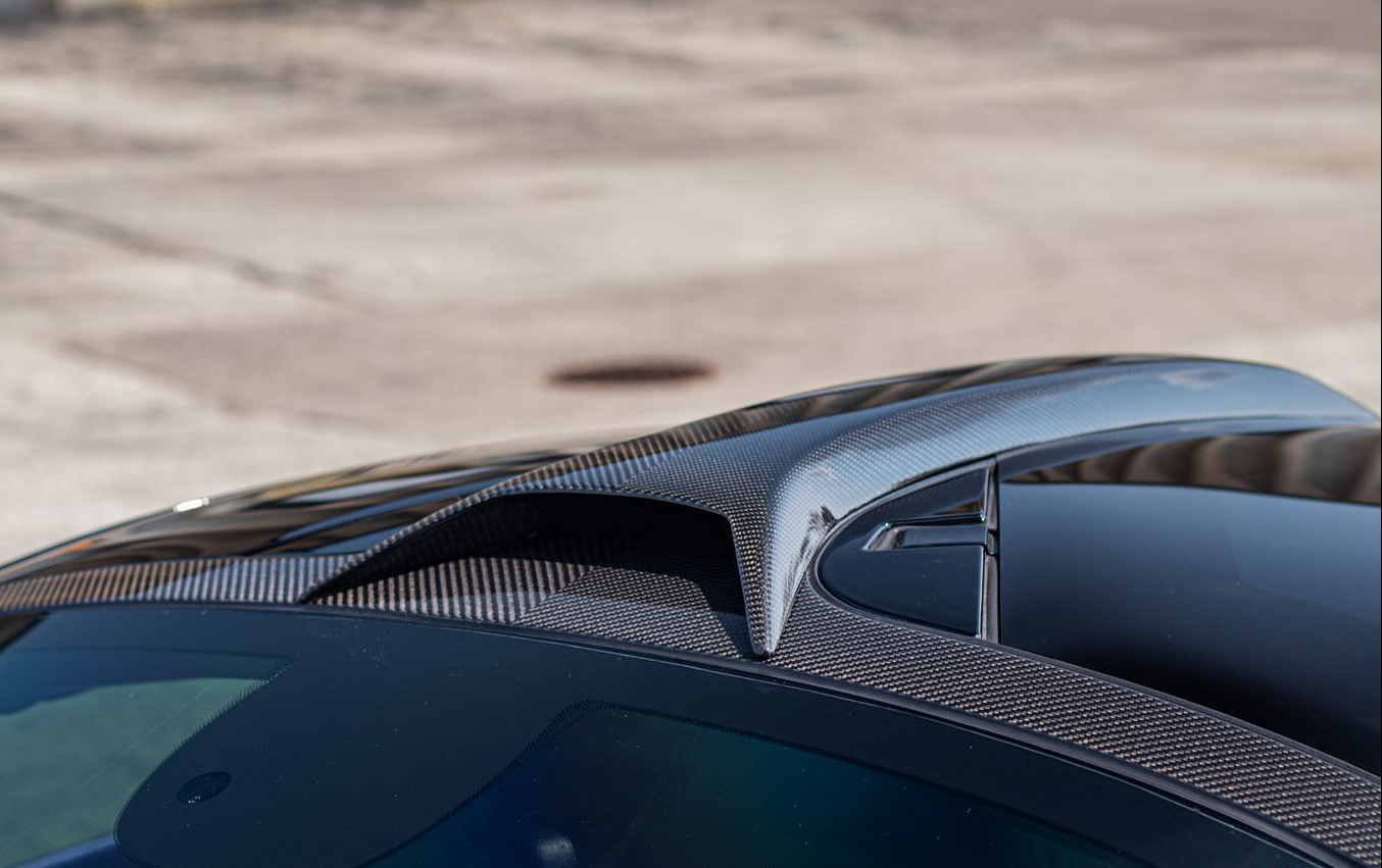 McLaren 720s/750s/765Lt Novi Style Carbon Fiber Roof Scoop