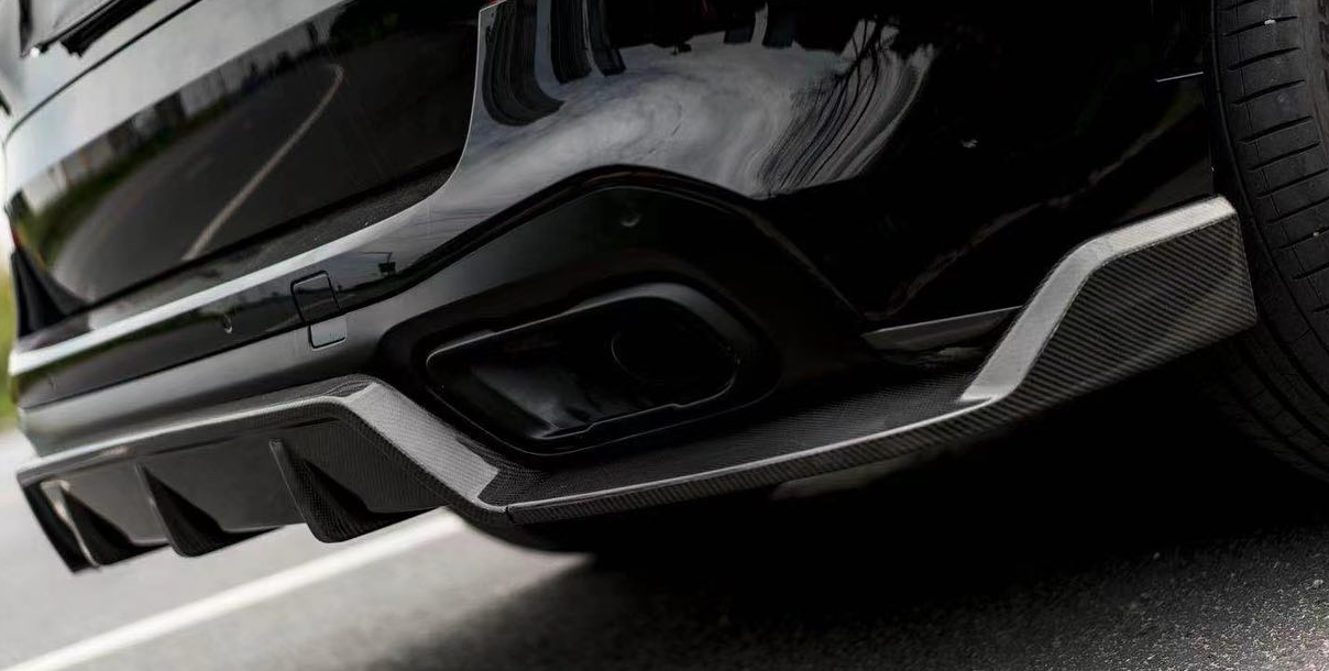 2019-2022 BMW G05 M Sport X5 Carbon Fiber Rear Diffuser