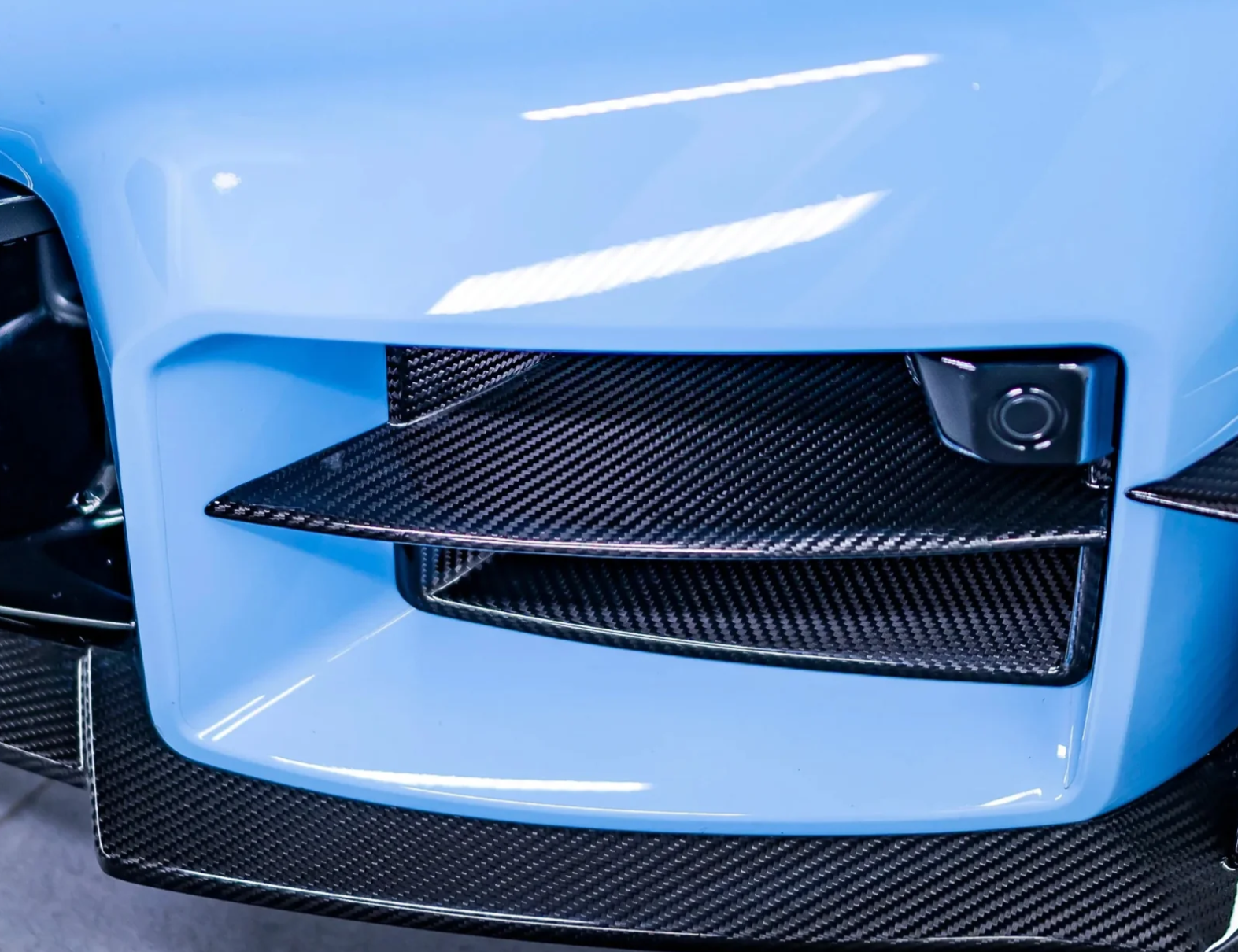 BMW G87 M2 Carbon Fiber Front Air Inlet Vent