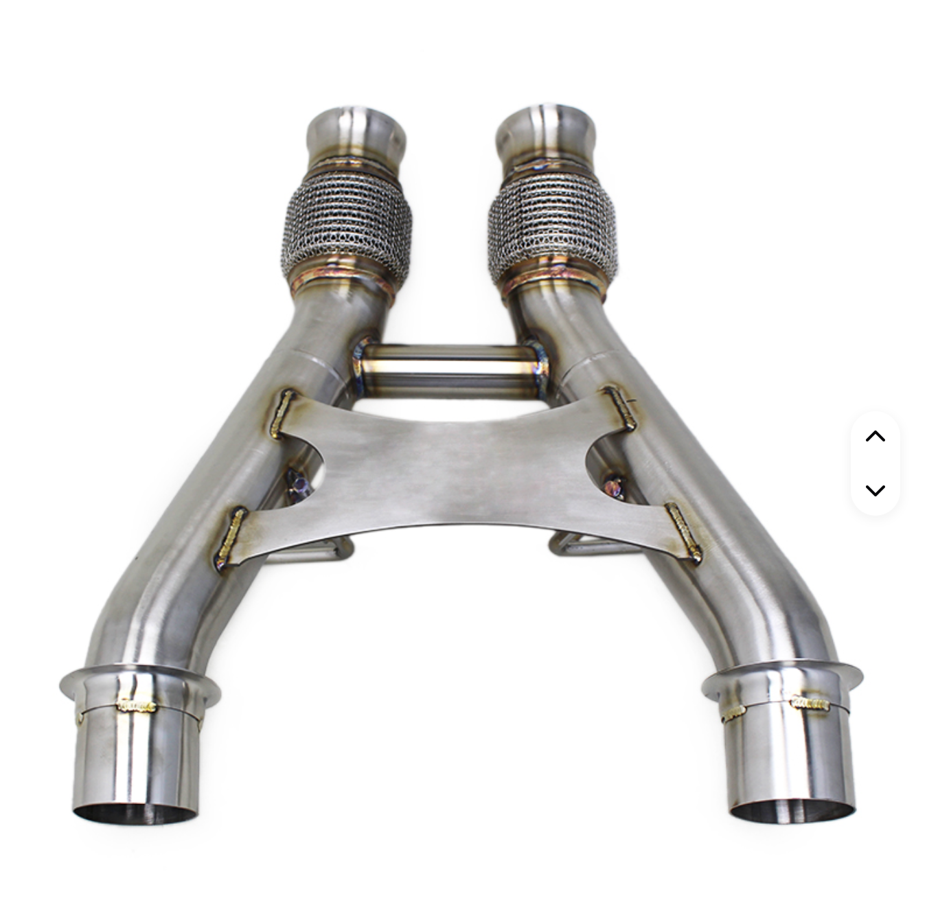 McLaren Artura Straight Pipe Stainless Steel Exhaust System