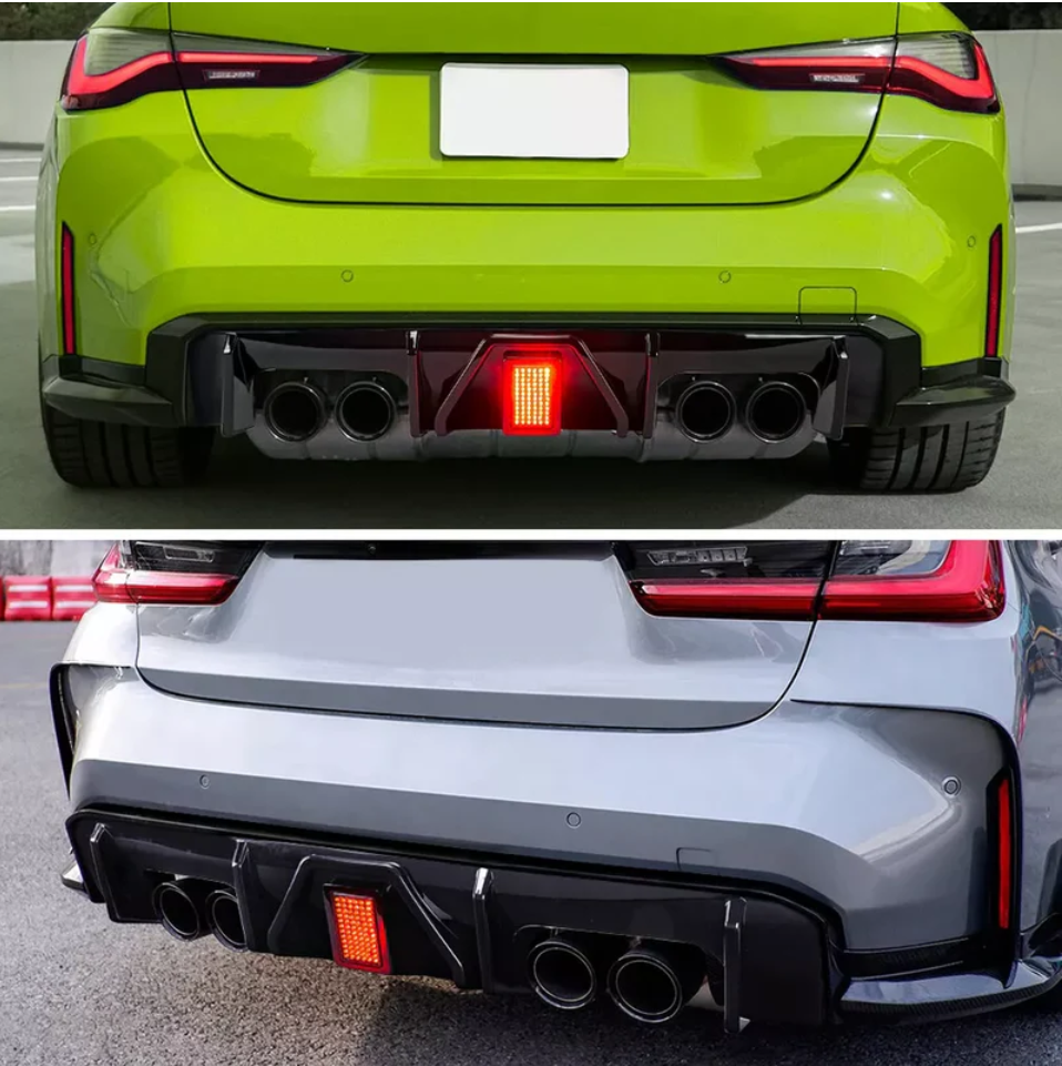 BMW G80 M3/G82/G83 M4 Gloss Black Brake Light Diffuser