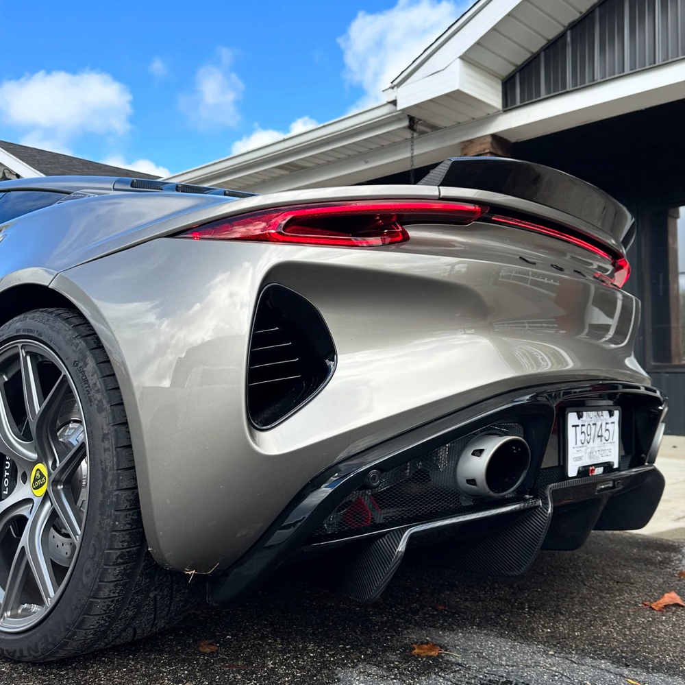 Lotus Emira Carbon Fiber Rear Diffuser | Eurobahndynamics
