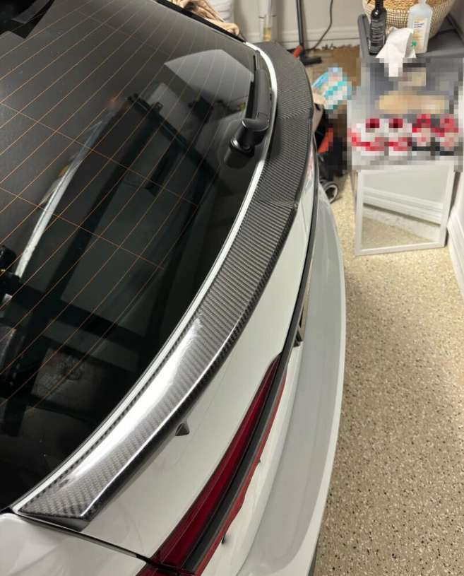Audi RS6 Carbon Fiber Rear Trunk Spoiler