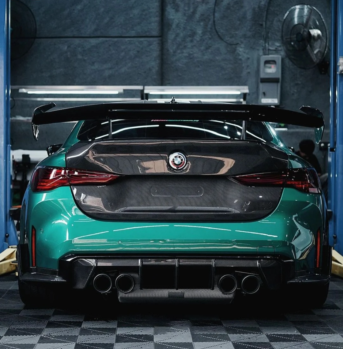 BMW G80 M3/G82/G83 M4/G87 M2 Carbon Fiber AD Wing