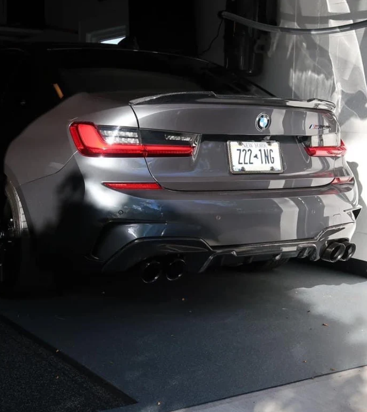 BMW G80 M3/ G20 3 Series Carbon Fiber Rear Trunk Spoiler