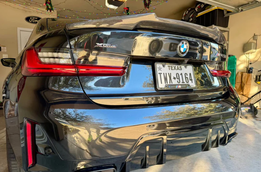 BMW G80 M3/ G20 3 Series Carbon Fiber Rear Trunk Spoiler