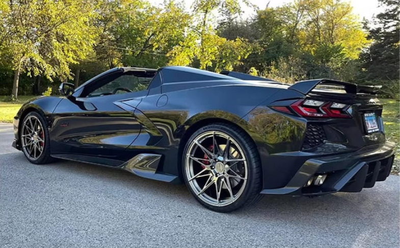 2020-2026 Corvette C8 Carbon Fiber GT Side Skirt Extensions