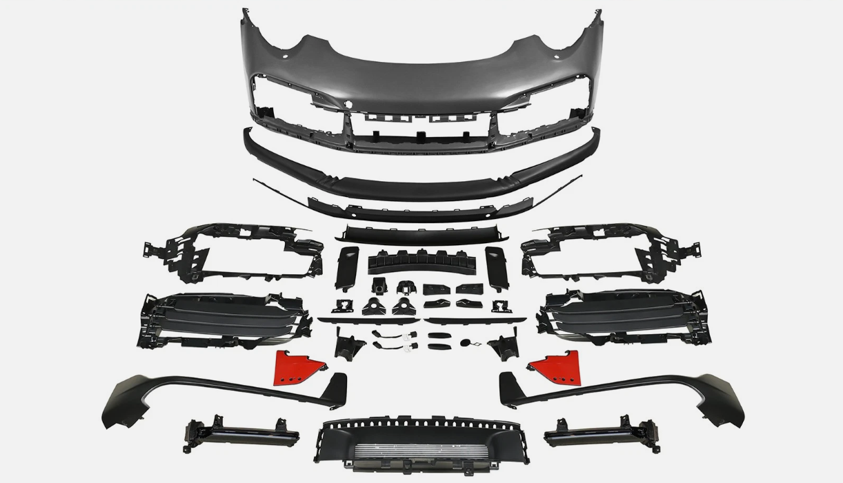 2012-2019 Porsche 911 (991 To 992) Turbo AP Front Bumper Conversion