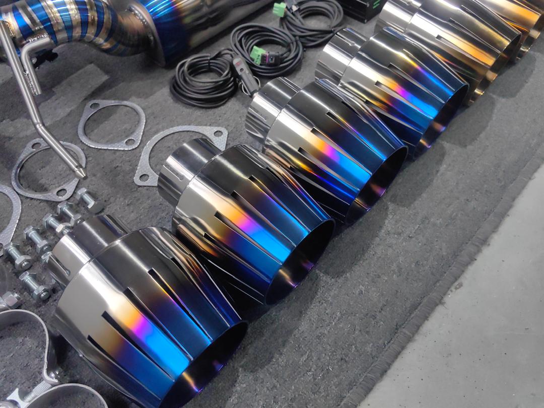 Custom Fighter Jet Exhaust Tips