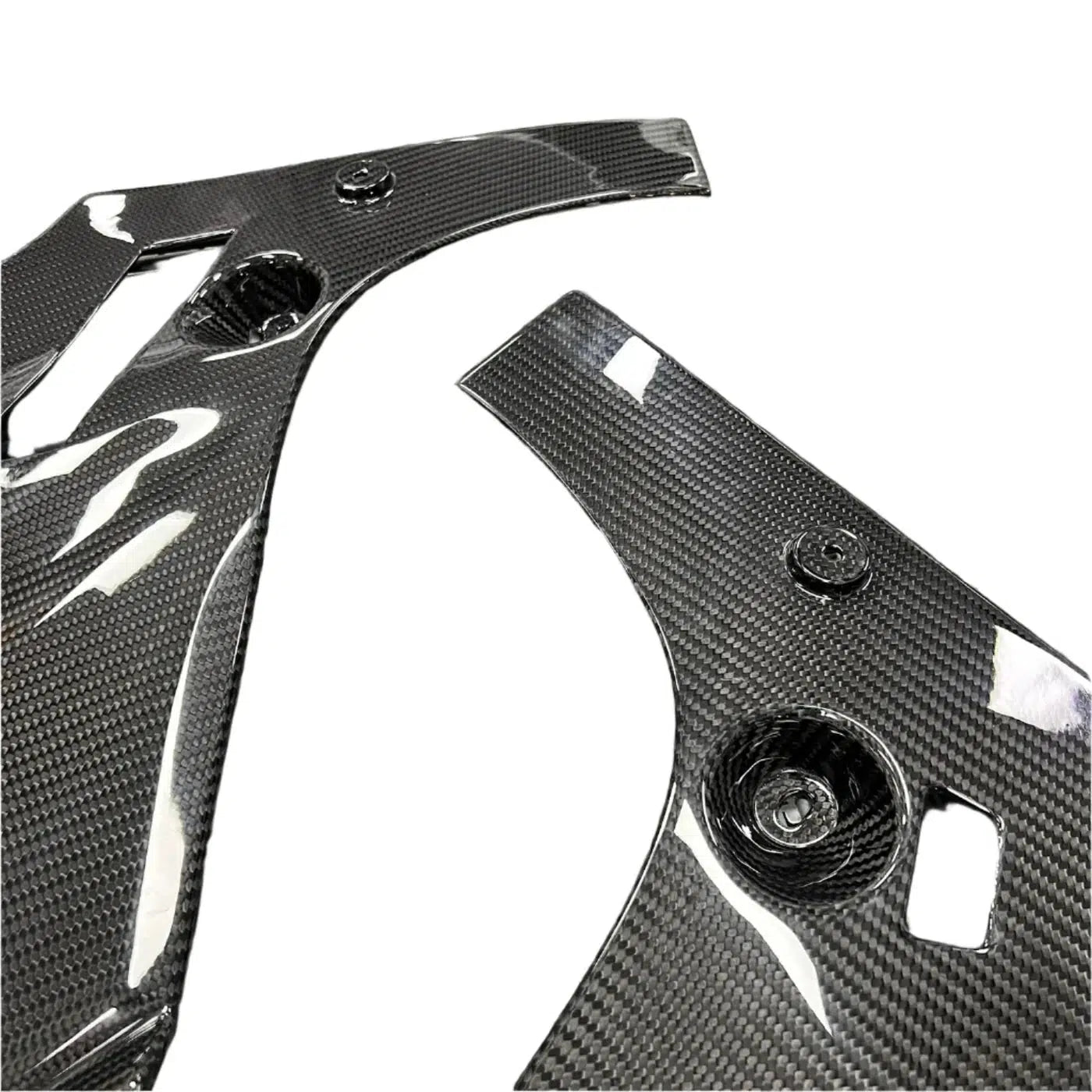 BMW F90 Carbon Fiber Engine Bay Corner Cover