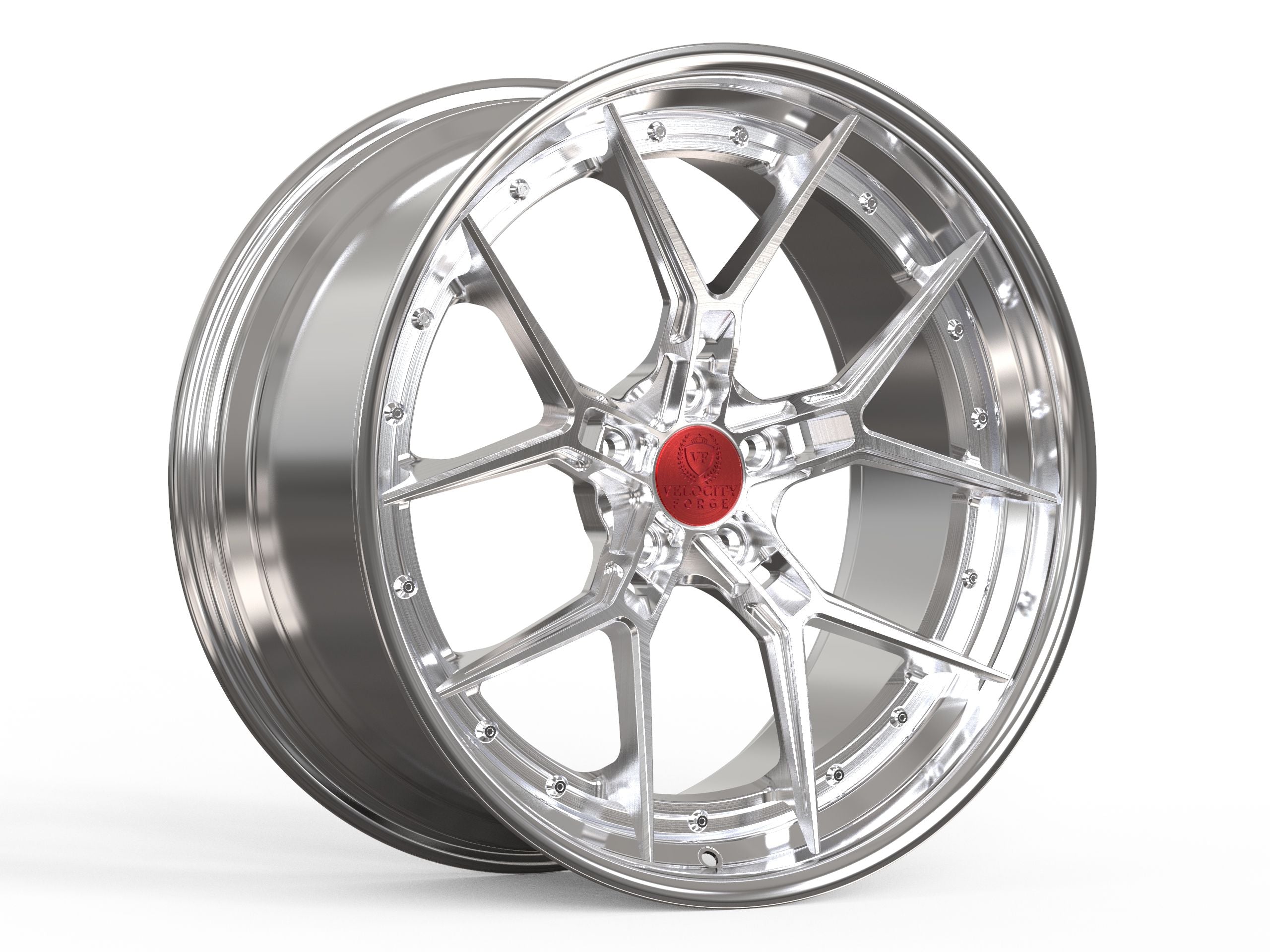 Velocity Forge 2Pc FV7 Forged Wheels Set Of 4 | Eurobahndynamics