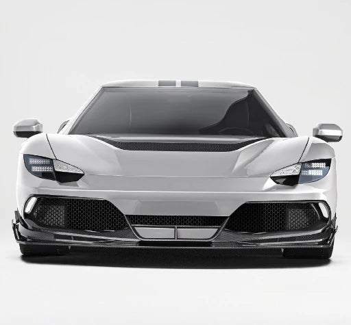 2022-2026 Ferrari 296 GTB/GTS Carbon Fiber AP Front Lip