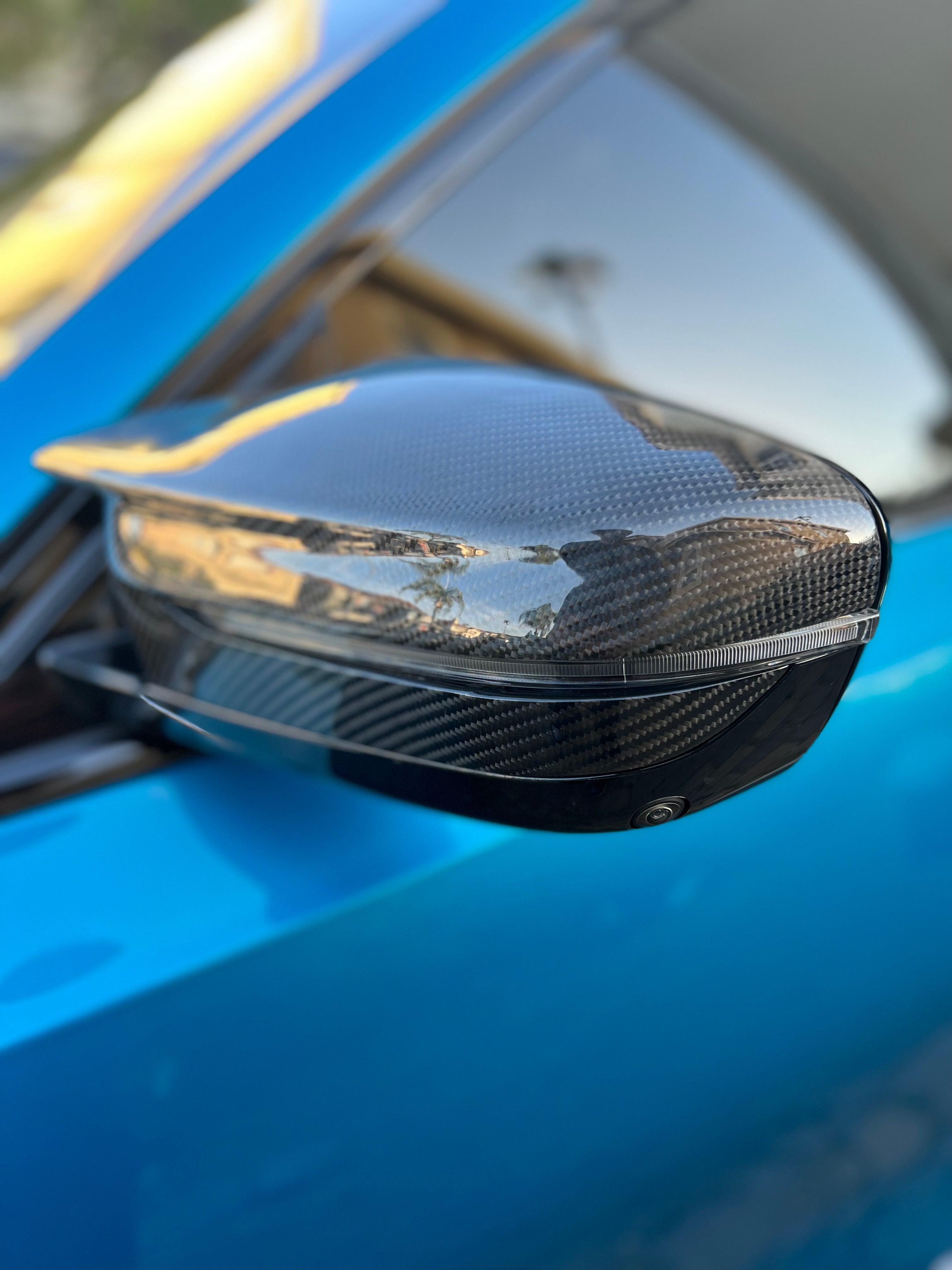 BMW G80 M3/G82/G83 M4 Carbon Fiber Mirror Caps Replacement