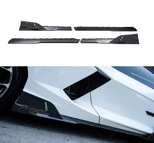 Lamborghini Revuelto - Carbon Fiber Side Skirts Extension