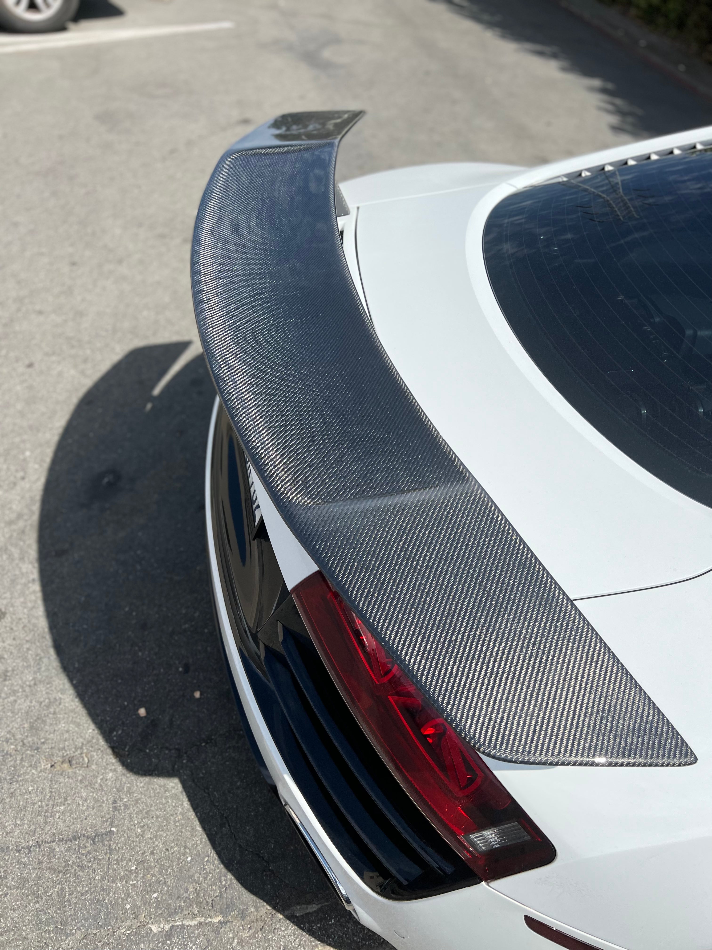 Audi R8 Gen 1 Carbon Fiber Artisan Wing With Base Panel