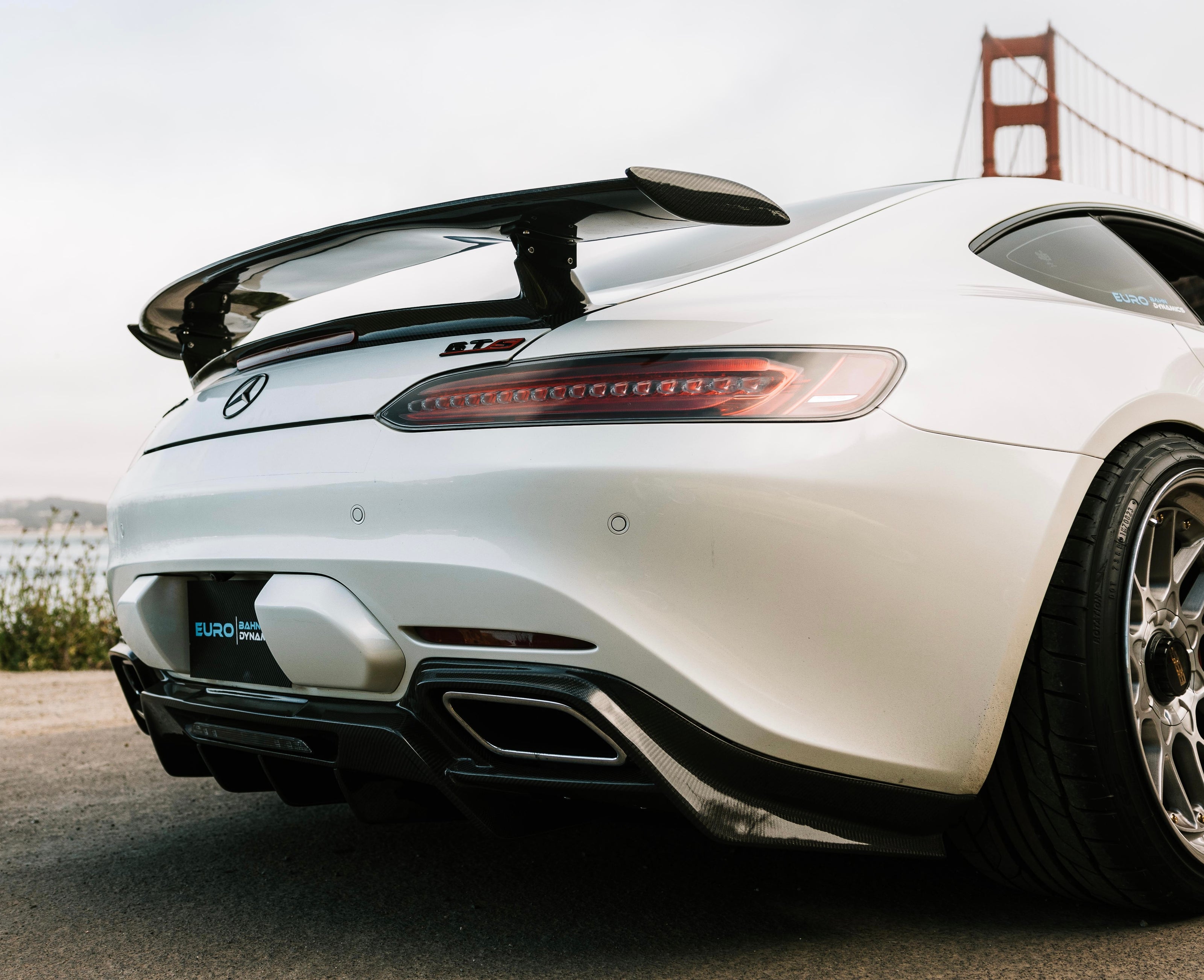 Mercedes AMG GT/GTS/GTC Carbon Fiber Rear Diffuser | Eurobahndynamics