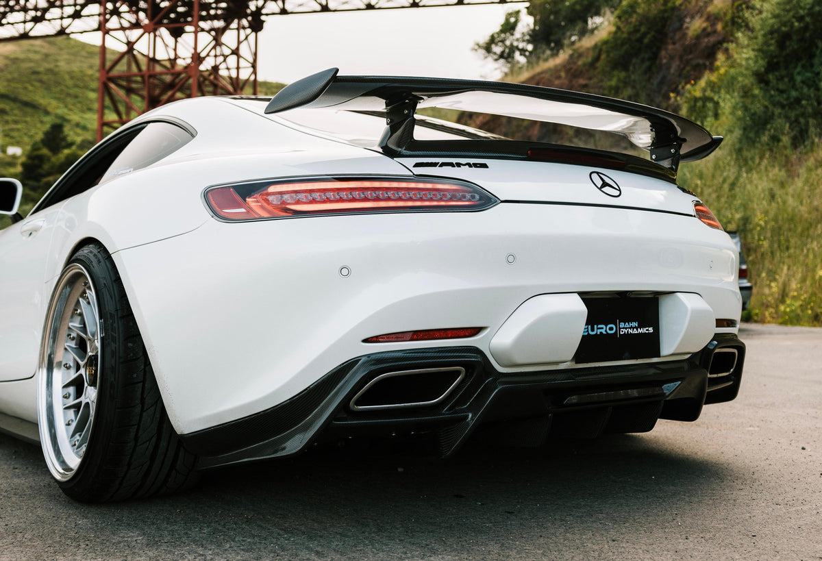 Mercedes AMG GT/GTS/GTC Carbon Fiber Rear Diffuser | Eurobahndynamics