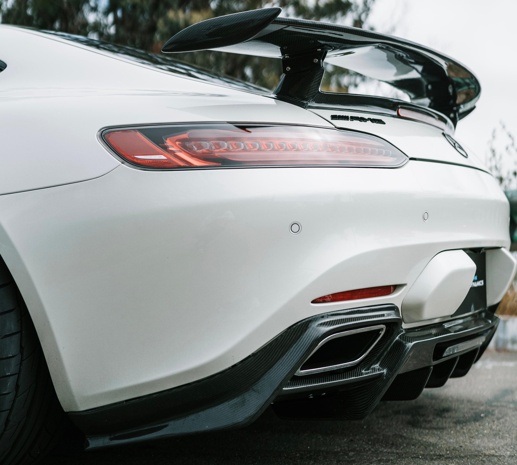 Mercedes AMG GT/GTS/GTC Carbon Fiber Rear Diffuser | Eurobahndynamics