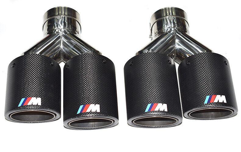 M Performance Carbon Fiber Quad Style Exhaust Tips