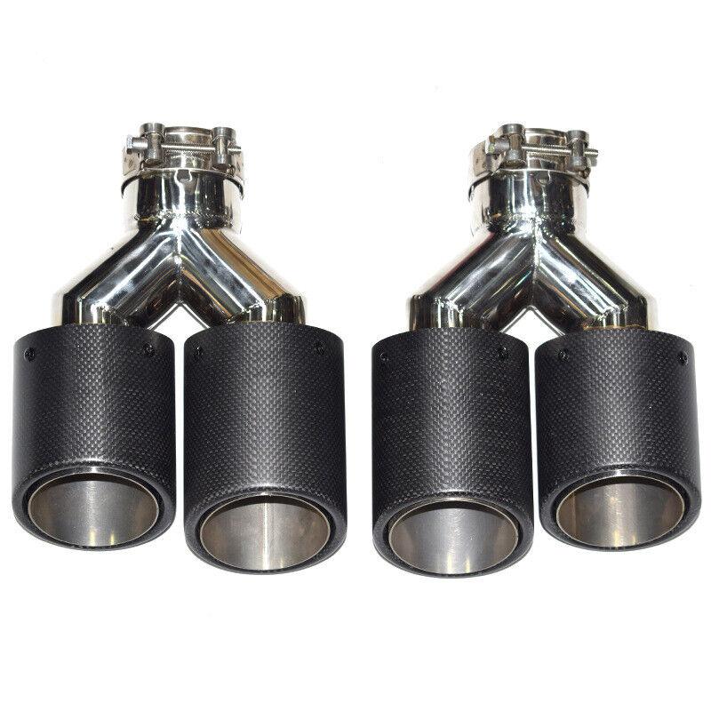 M Performance Carbon Fiber Quad Style Exhaust Tips