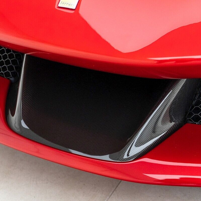 Ferrari SF90 Carbon Fiber Lower Front Bumper Trim