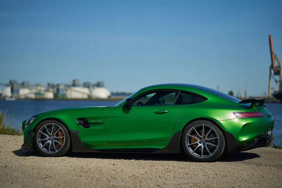 Mercedes AMG GTR Carbon Fiber AP Side Skirt Extensions