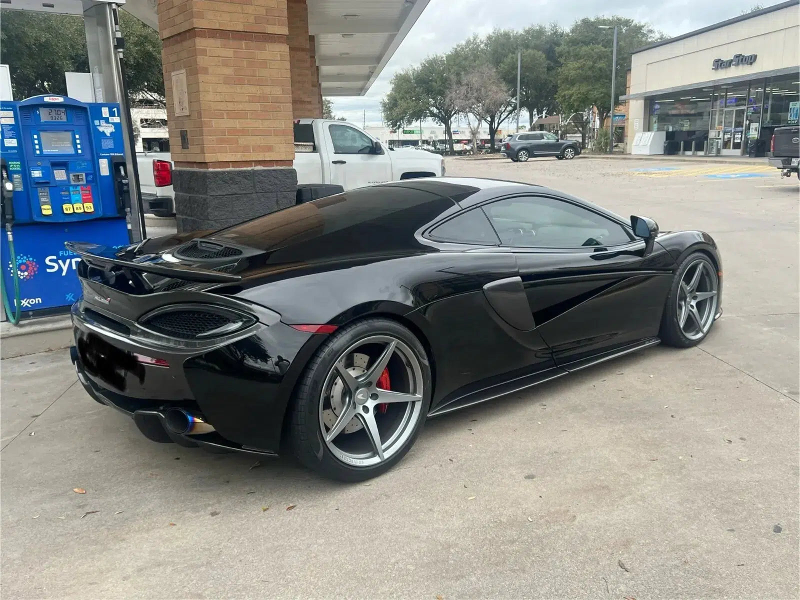 McLaren 540C/570S/570GT Carbon Fiber 600LT Style Wing