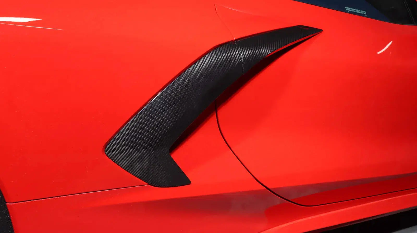 Corvette C8 Carbon Fiber Door Trim