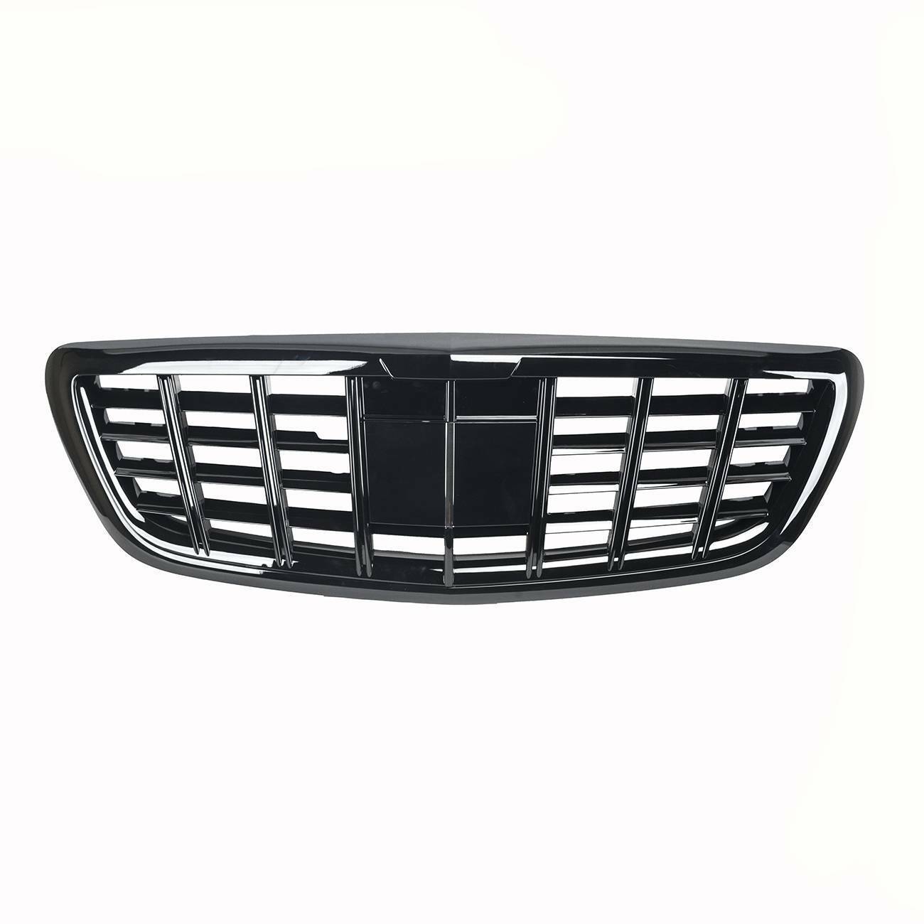 Mercedes Benz S-Class W222 S400 S500 Black Front Grille 2013-2020