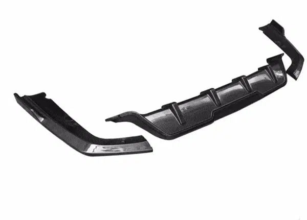 2020-2024 BMW G06 X6 M Sport Carbon Fiber Rear Diffuser