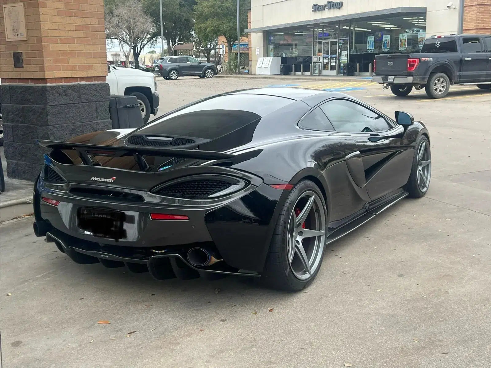 McLaren 540C/570S/570GT Carbon Fiber 600LT Style Wing