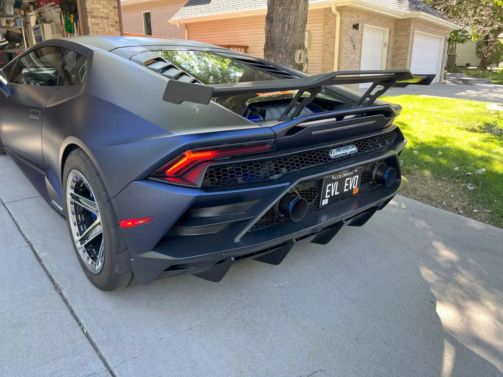 Lamborghini Huracan Evo AP Carbon Fiber Wing