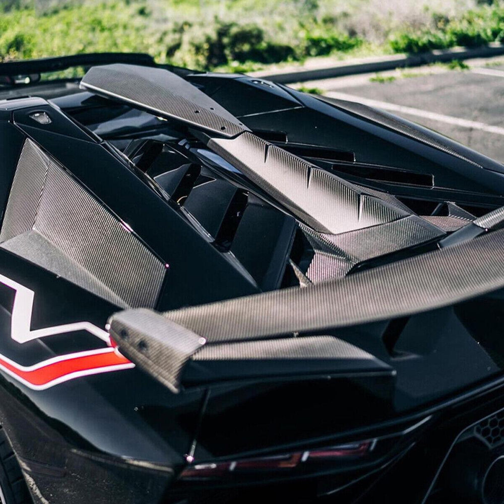 Lamborghini Aventador SVJ Carbon Fiber Roof Scoop | Eurobahndynamics