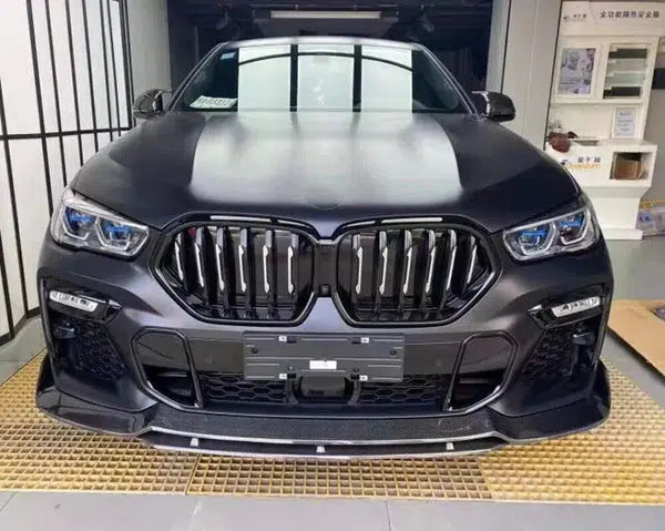 2020-2023  BMW X6 G06 M Sport Carbon Fiber Front Lip