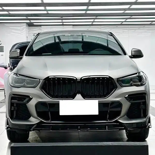 BMW X6 G06 M Sport ABS Gloss Black Front Lip