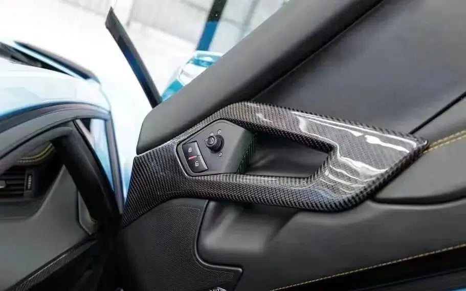 Lamborghini Aventador Carbon Fiber Door Pull Trim