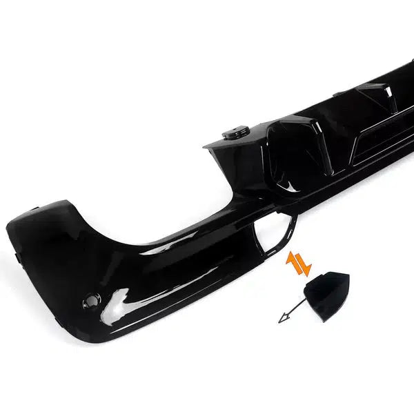 BMW X3 G01 ABS Gloss Black Rear Diffuser