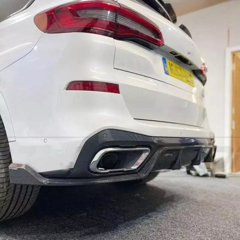 2019-2022 BMW G05 M Sport X5 Carbon Fiber Rear Diffuser