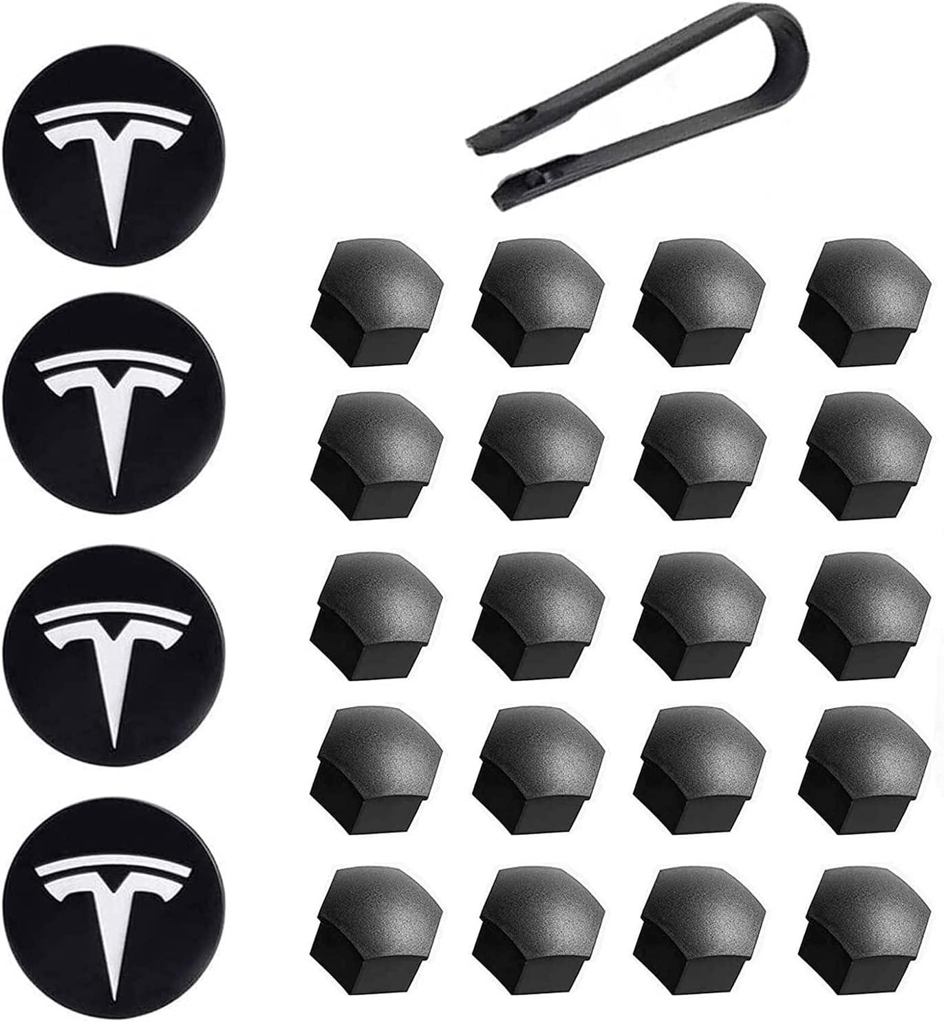 Tesla Model S/3/X/Y Wheel Caps - eurobahndynamics