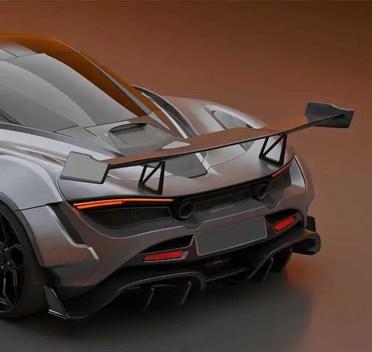 McLaren 720s Carbon Fiber GT Wing With Base Panel