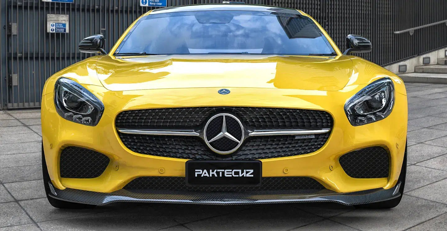 Mercedes AMG GT/GTS Carbon Fiber Paktechz Style Front Lip