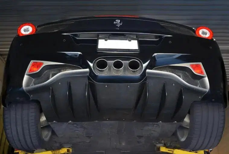 Ferrari 458 Carbon Fiber Under Tray Diffuser - eurobahndynamics